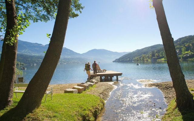 wandelen bij Millstättersee