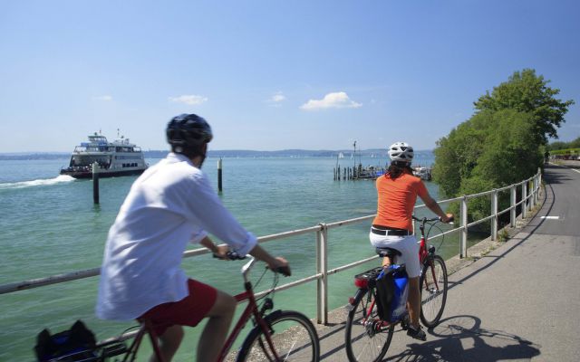 Fietsen langs de Bodensee