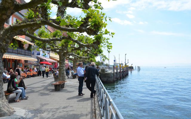 Boulevard bij Meersburg