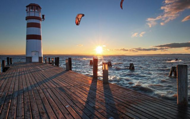 Vuurtoren Neusiedler meer