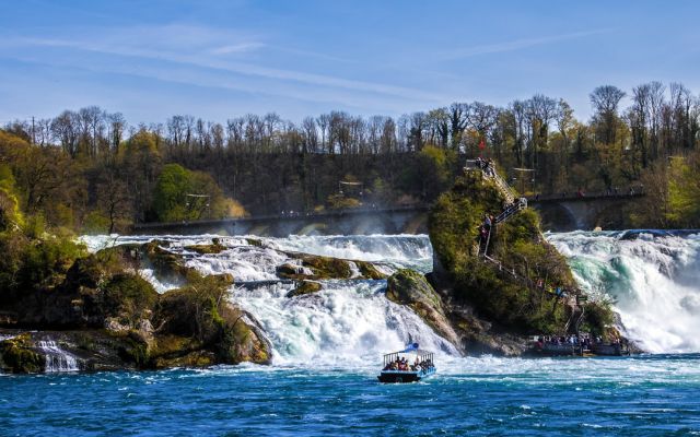 Waterval Rheinfall - Bodensee