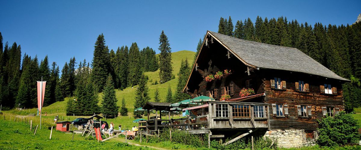 Almhut in Lech